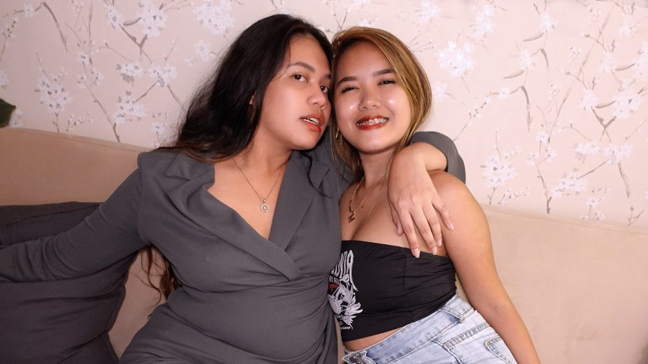Sexy Filipina newbie films kinky Asian Petite Porn with her bestie Luna Valencia